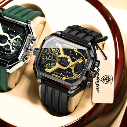 Poedagar Chrono Silicone E106