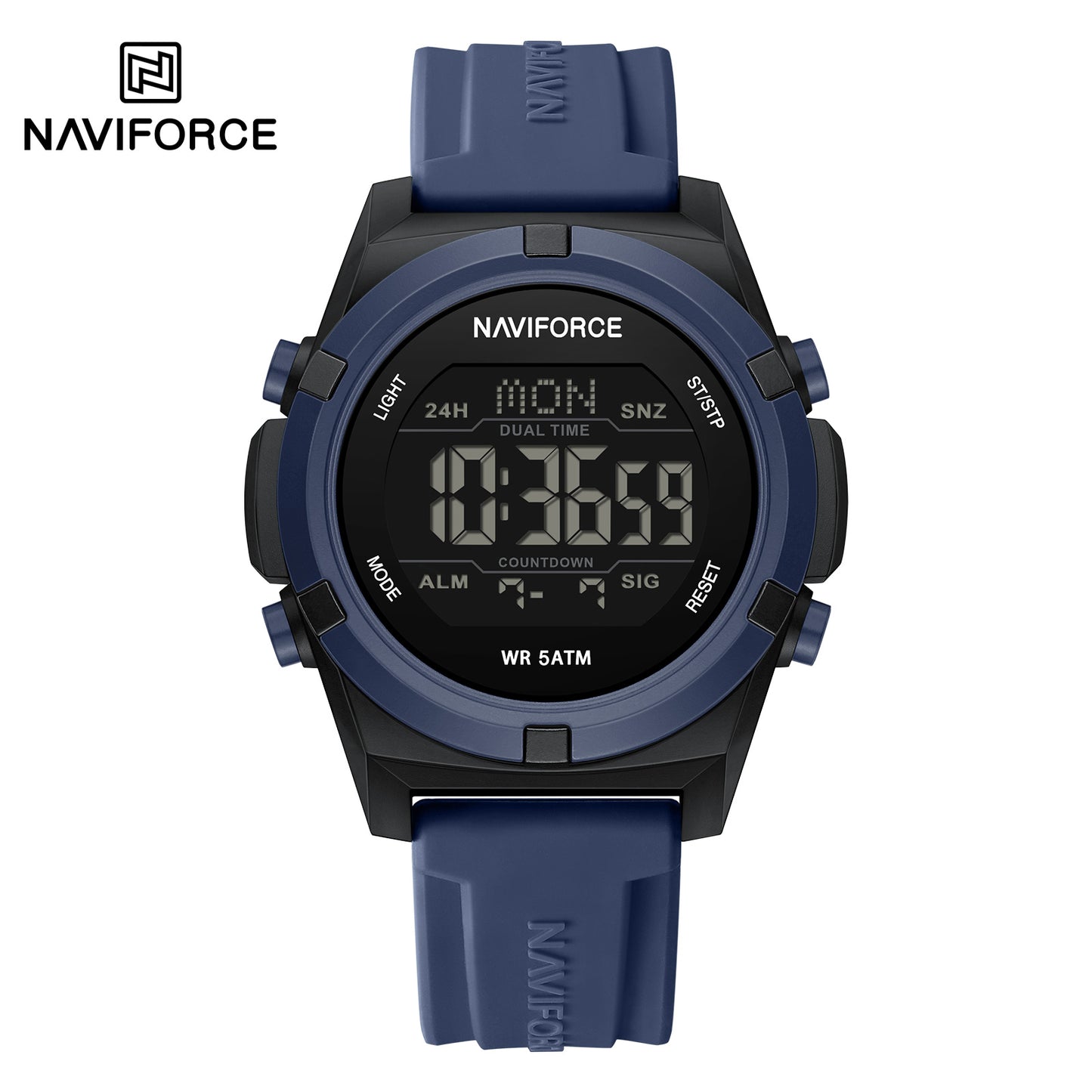 Naviforce Men Silicone 7127