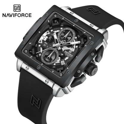 Naviforce Men Silicone Chrono 8064