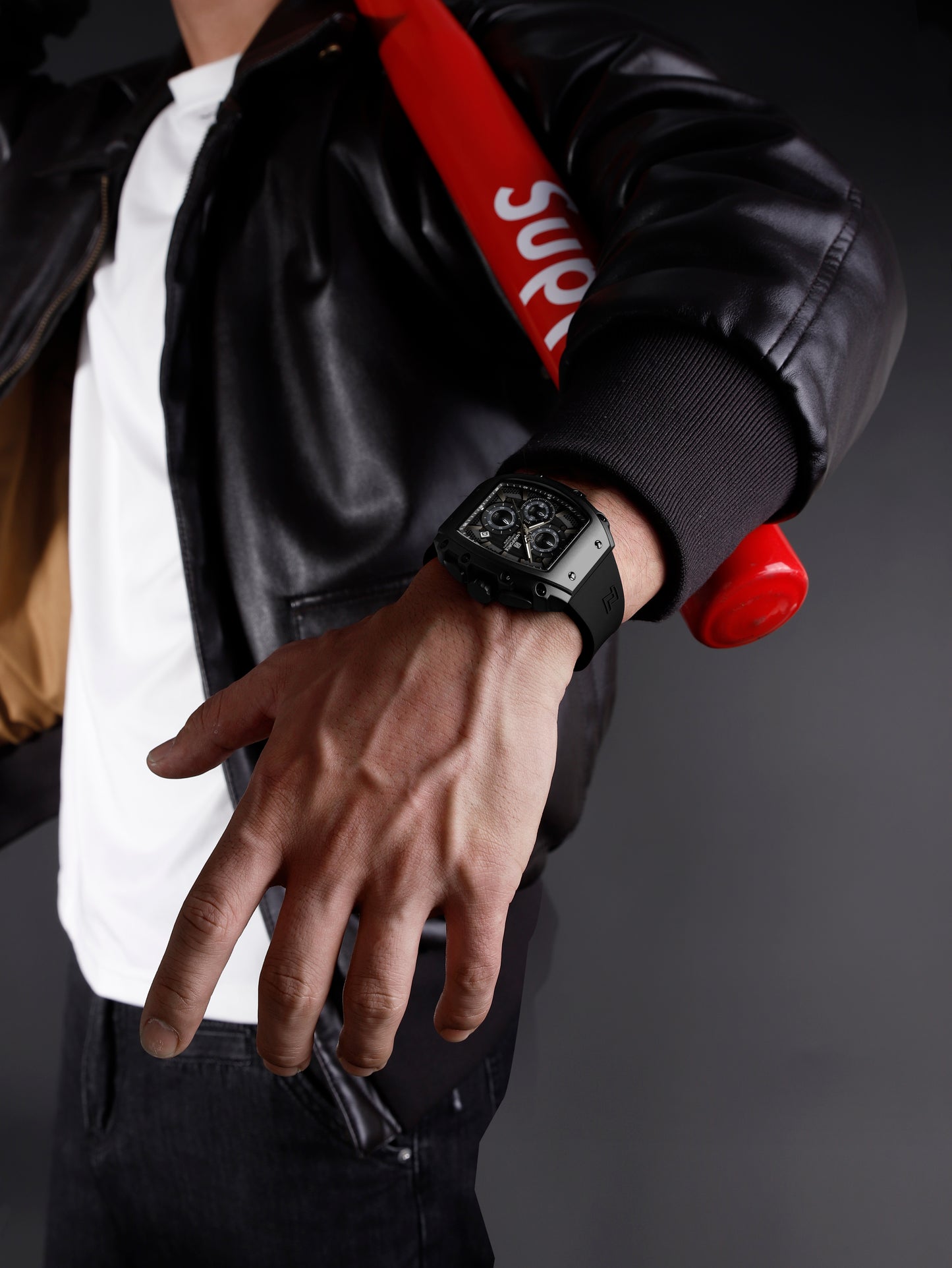 Naviforce Men Silicone Chrono 8070