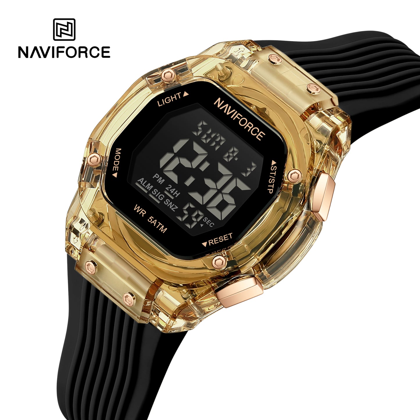 Naviforce Woman Silicone 6114