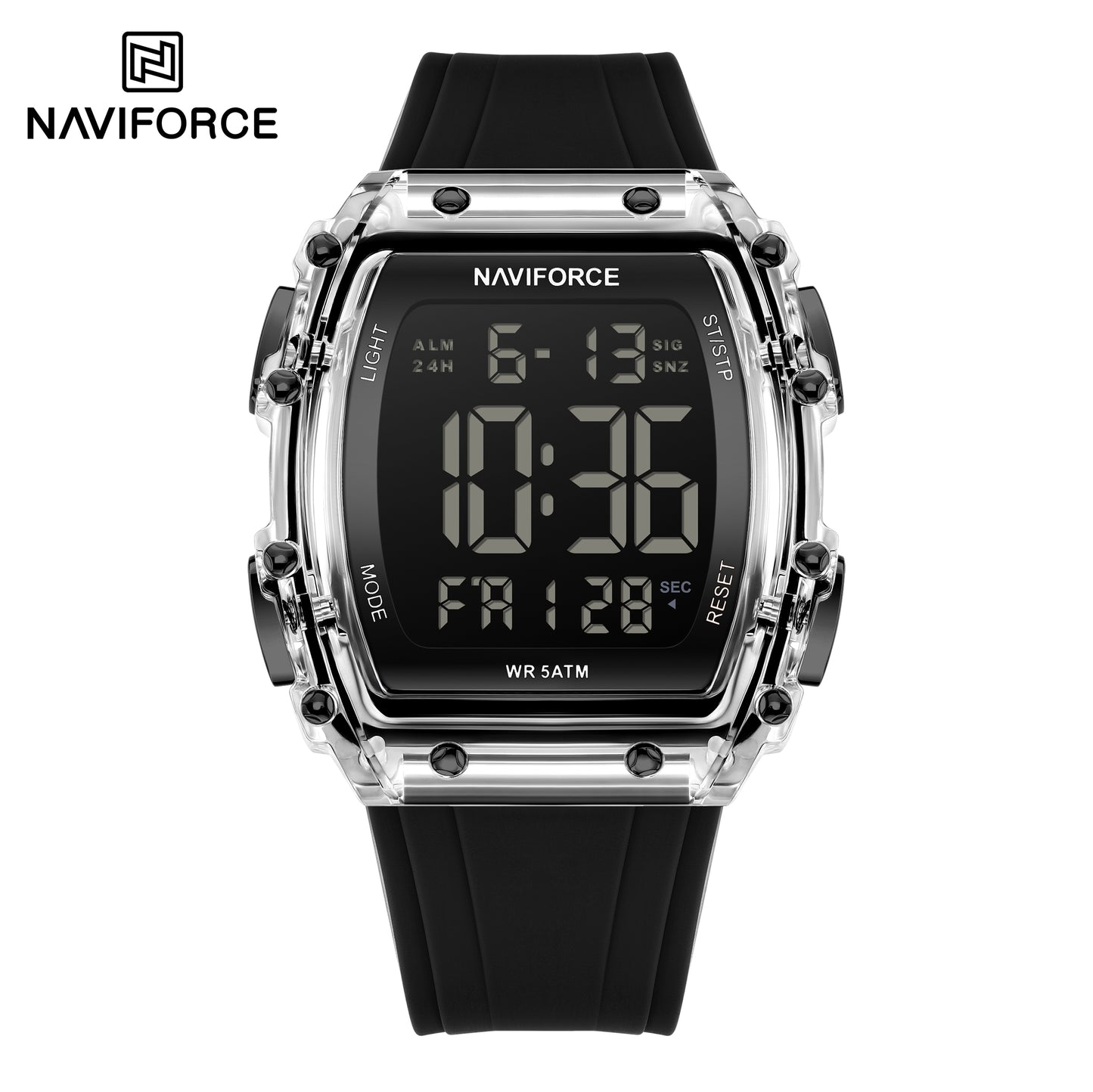 Naviforce Men Silicone 6107