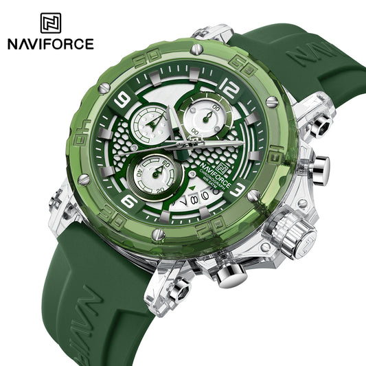 Naviforce Men Silicone Chrono 7123