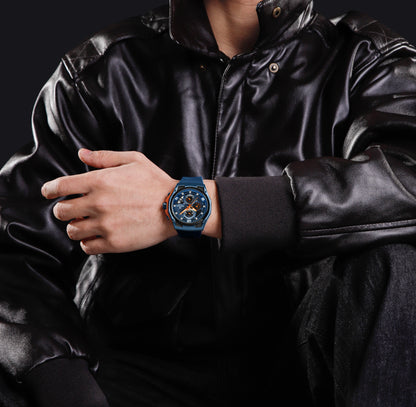 Naviforce Men Silicone Chrono 8051