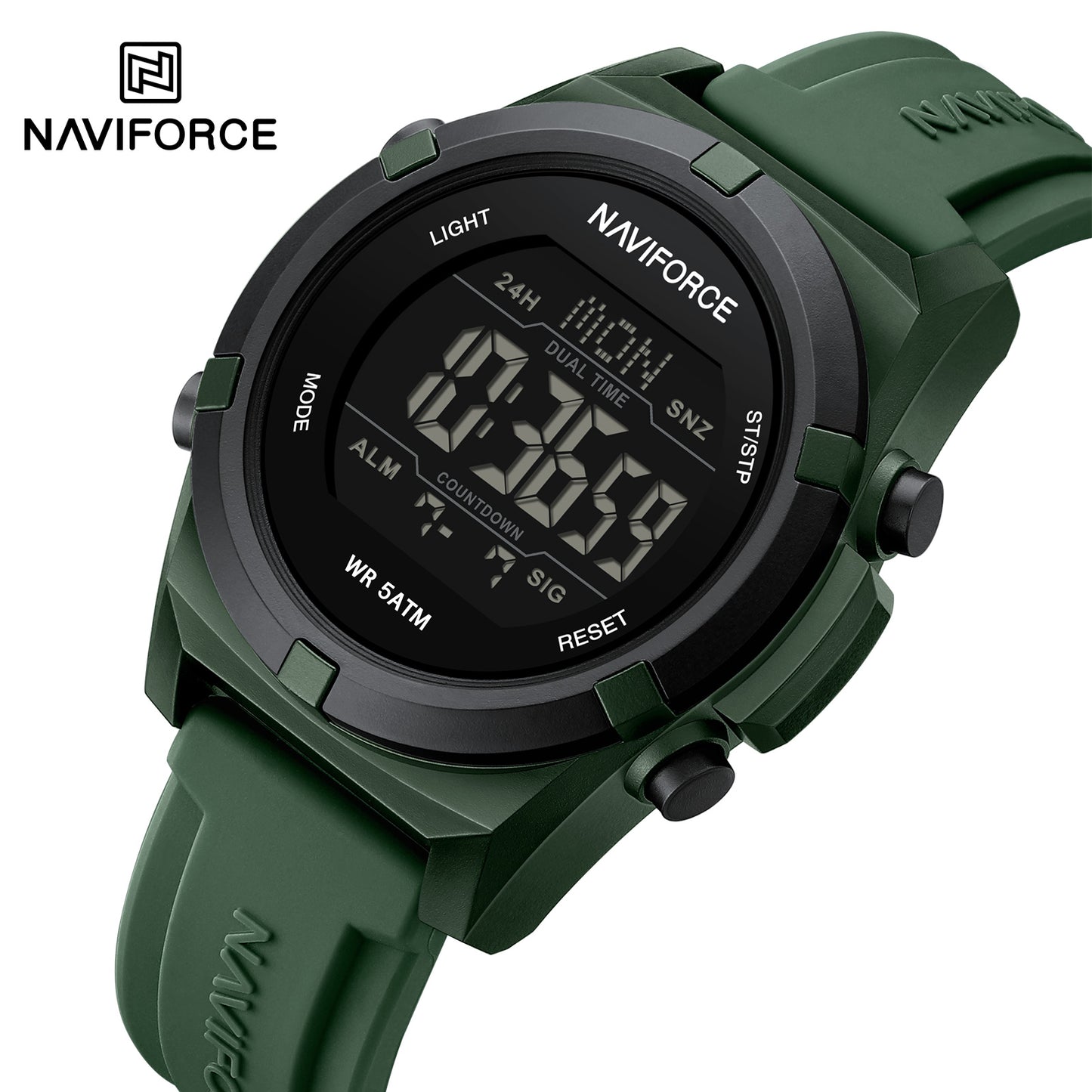 Naviforce Men Silicone 7127