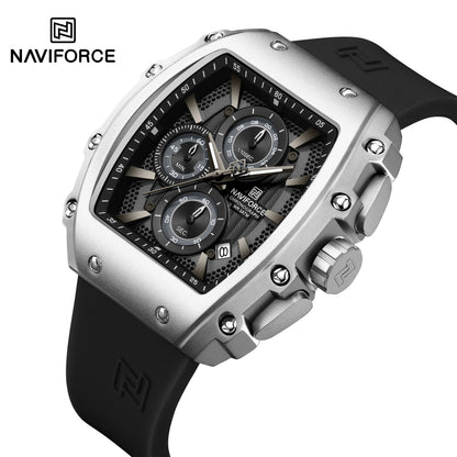 Naviforce Men Silicone Chrono 8070