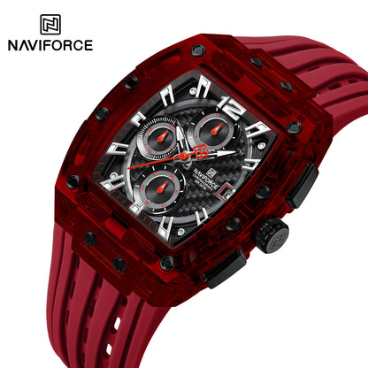 Naviforce Men Silicone Chrono 7105