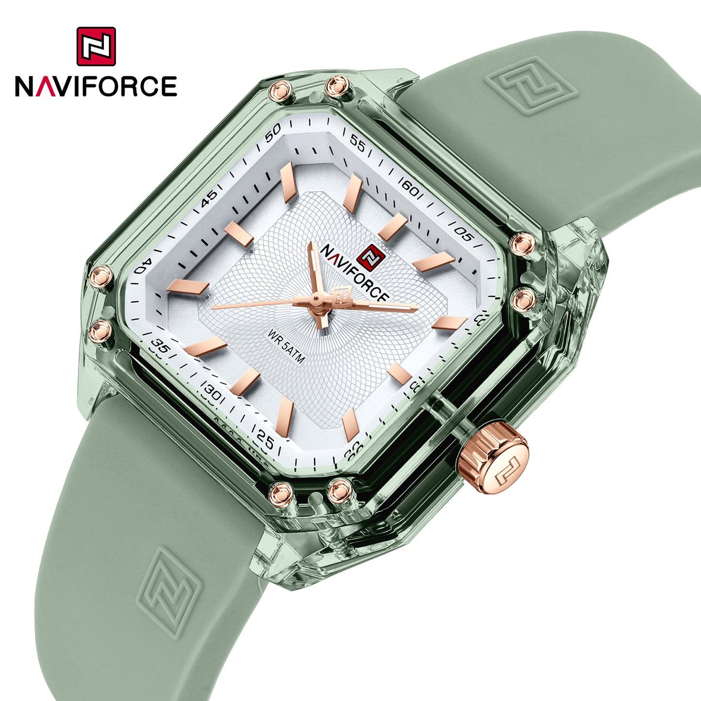Naviforce Woman Silicone 7106