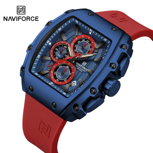 Naviforce Men Silicone Chrono 8070