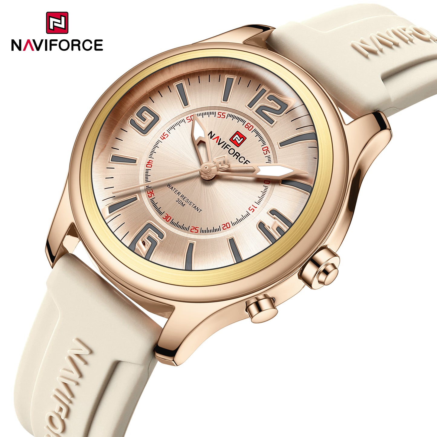 Naviforce Couples Silicone 9256