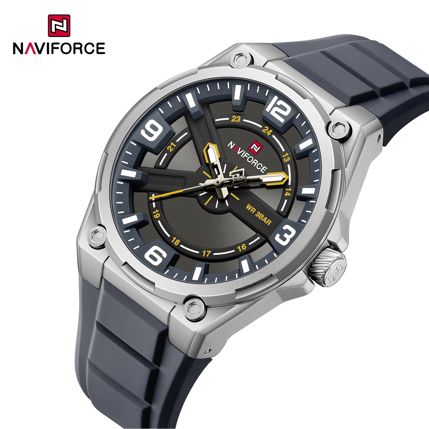 Naviforce Men Silicone 9260