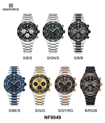 Naviforce Men Chrono 8049