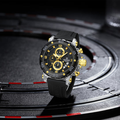 Naviforce Men Silicone Chrono 7123