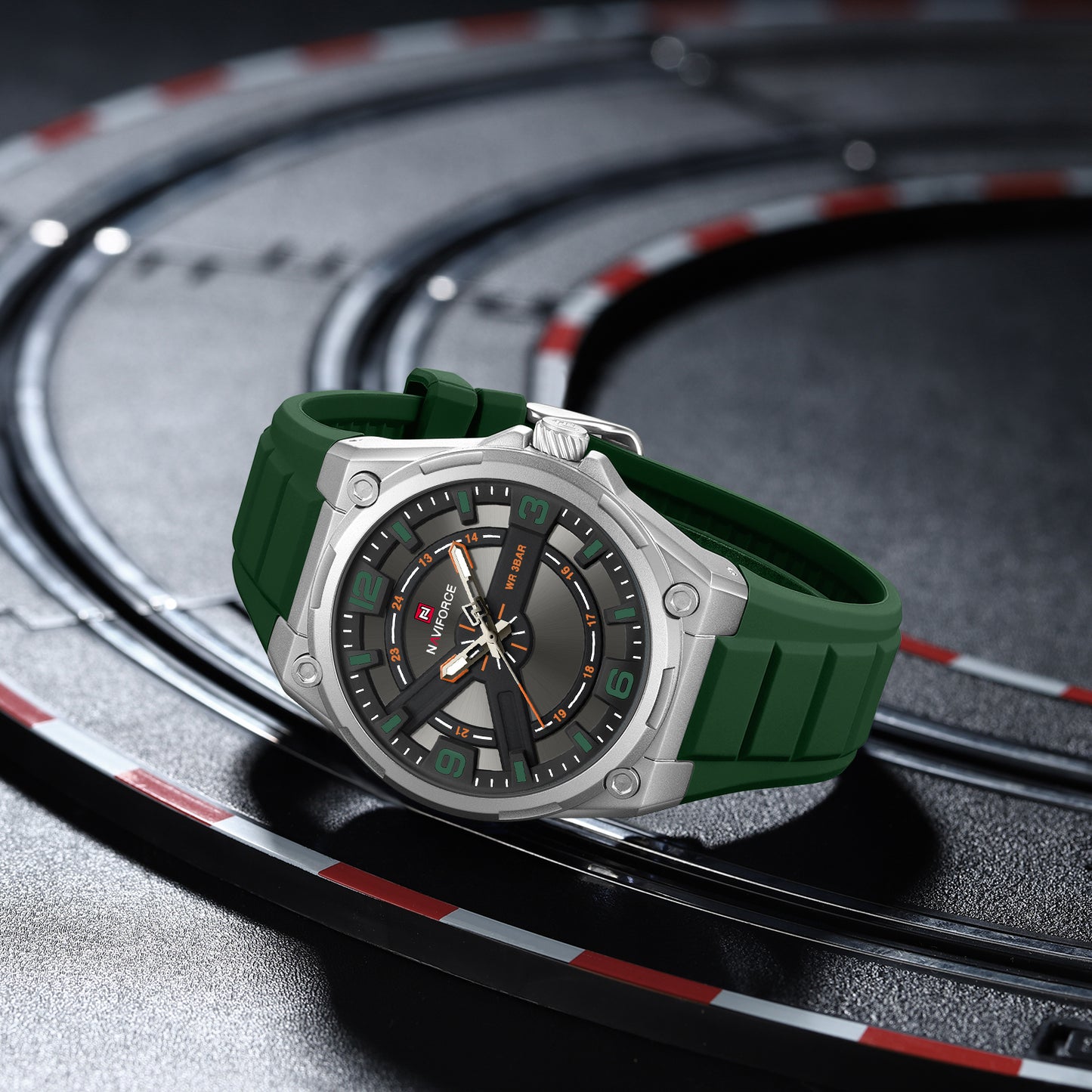 Naviforce Men Silicone 9260