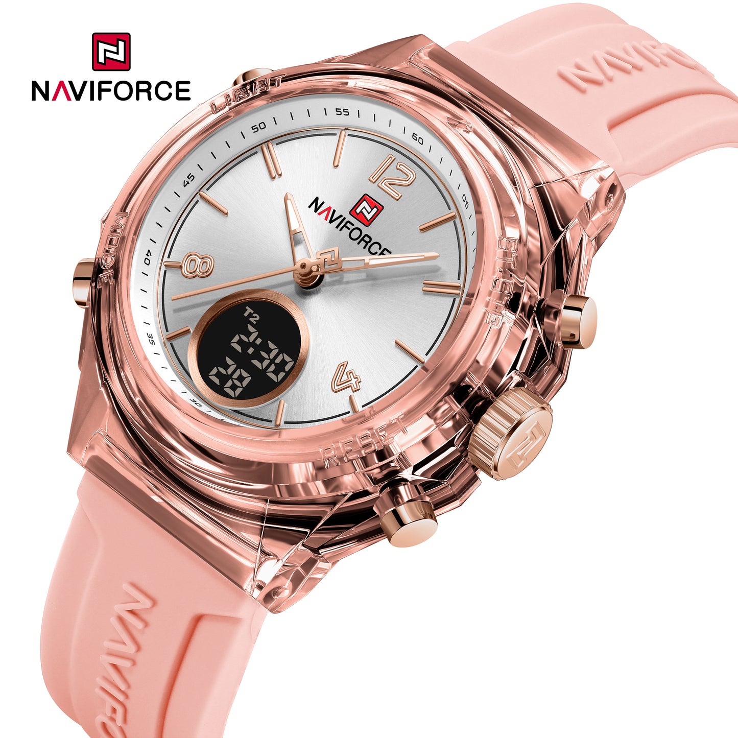 Naviforce Woman Double Silicone 7109