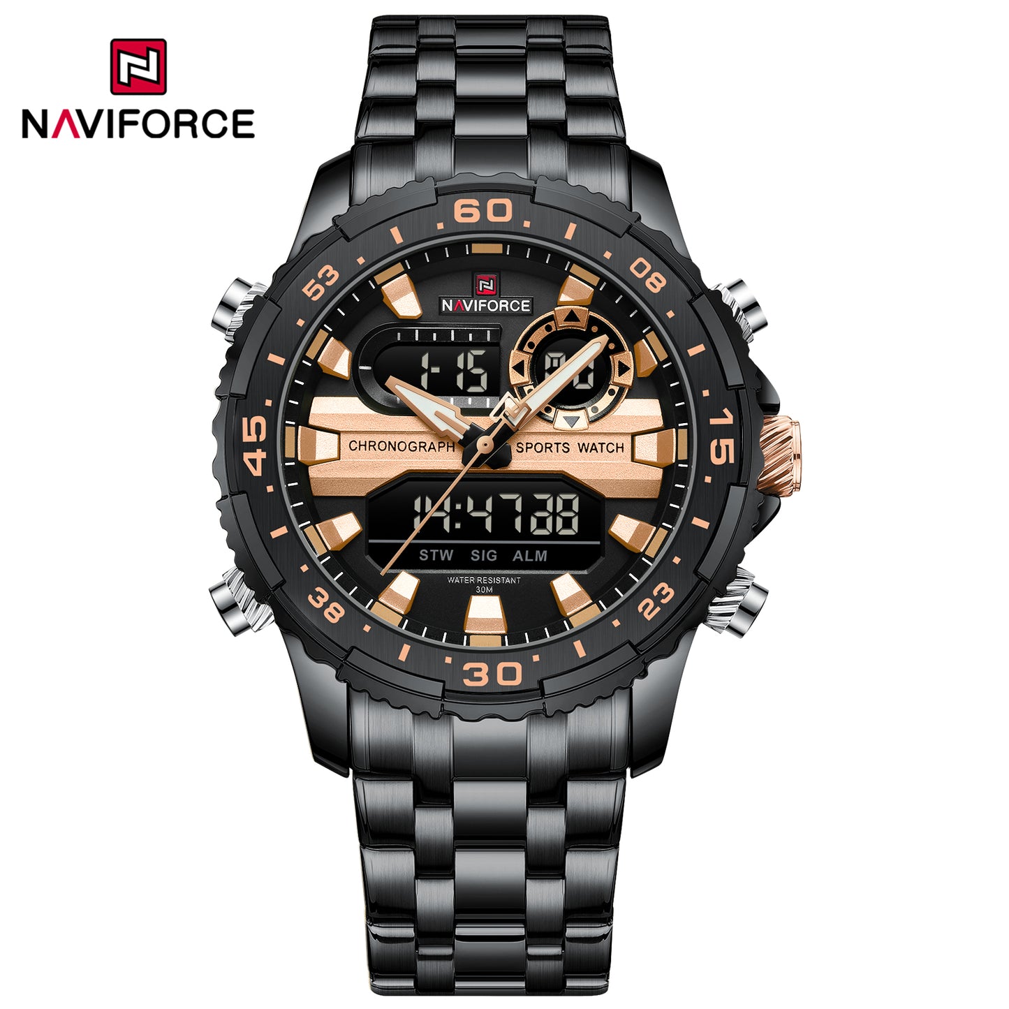 Naviforce Men Double 9234