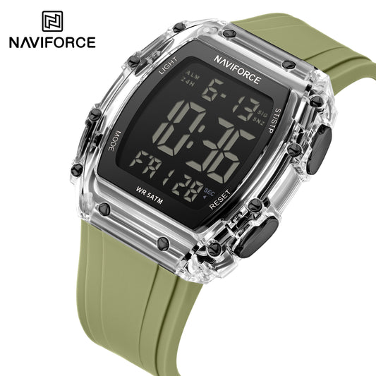 Naviforce Men Silicone 6107
