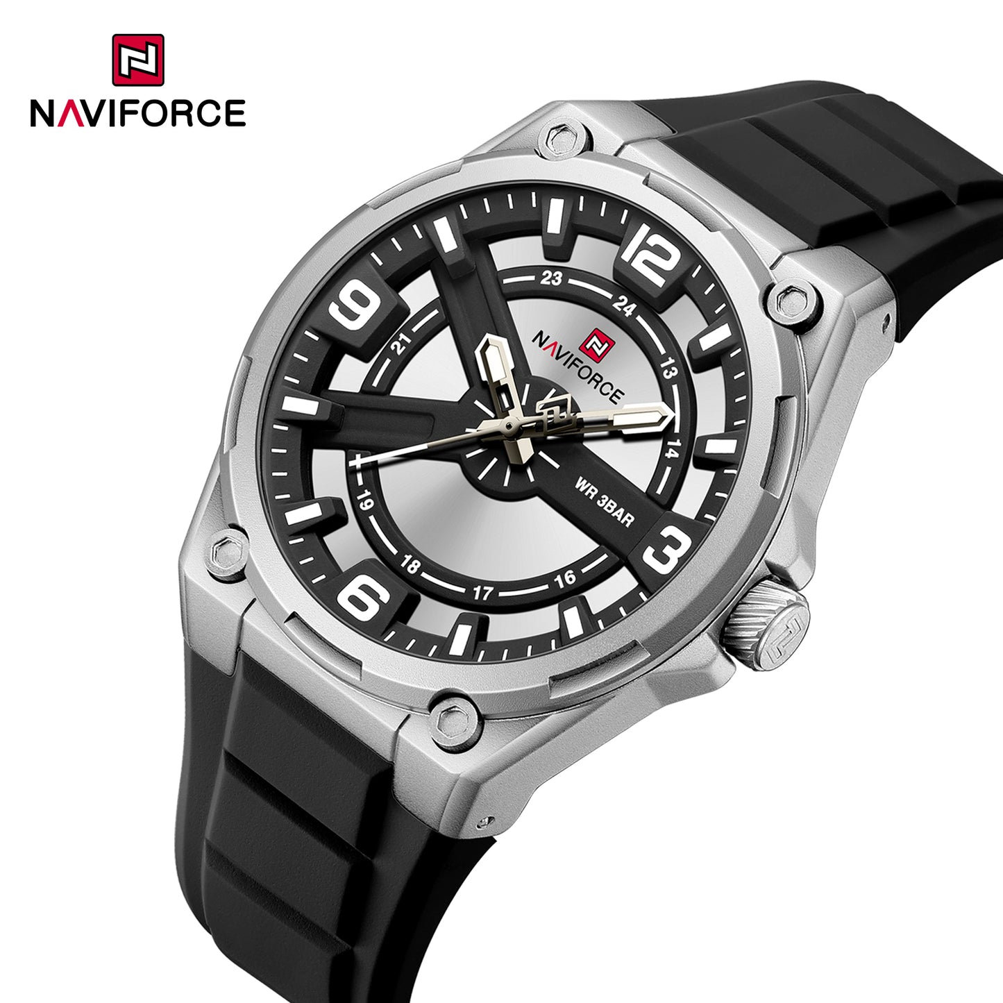Naviforce Men Silicone 9260