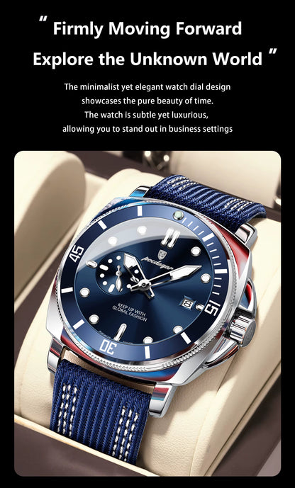 Poedagar Chrono Leather 873