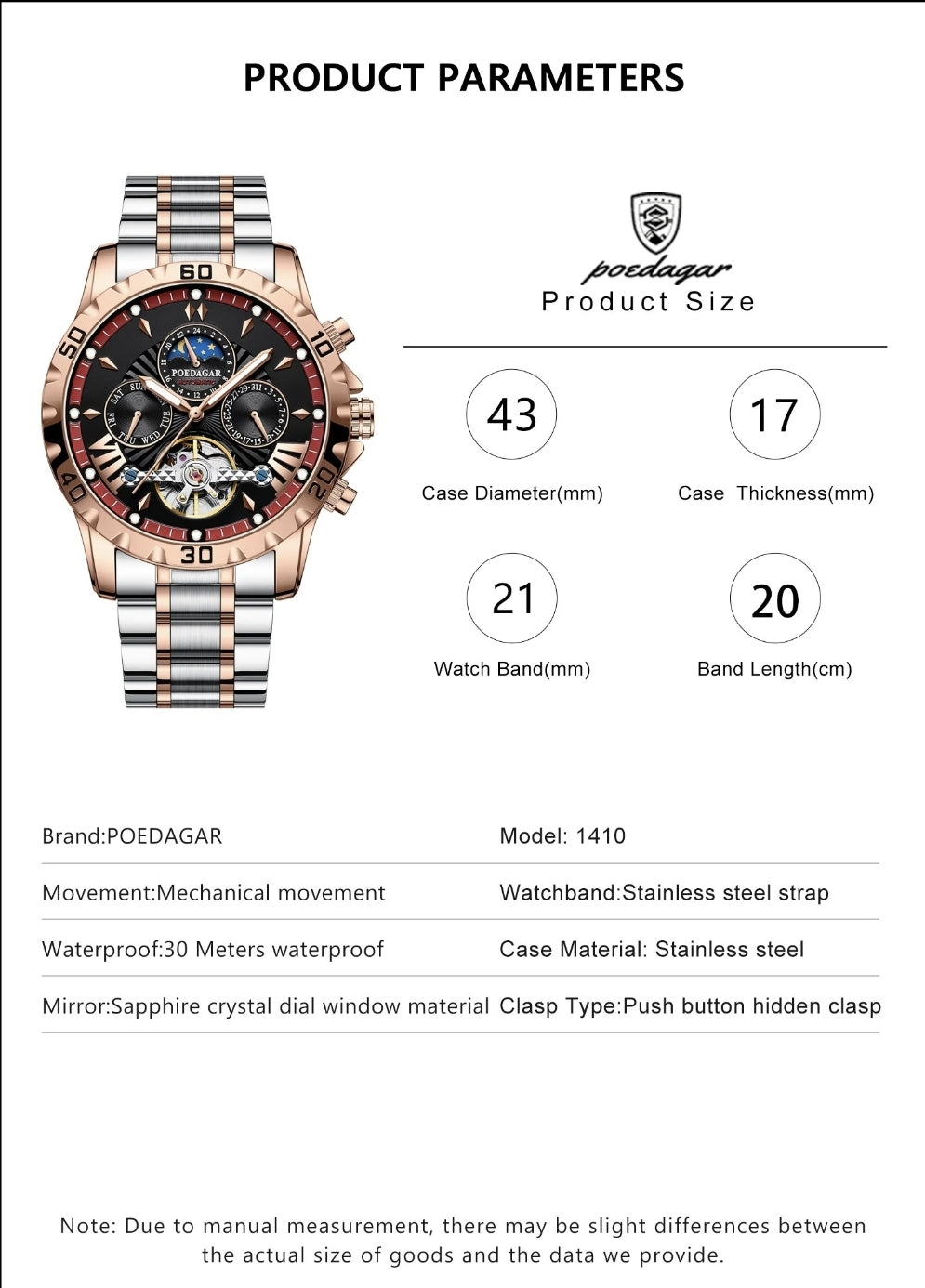 Poedagar Automatic 1410