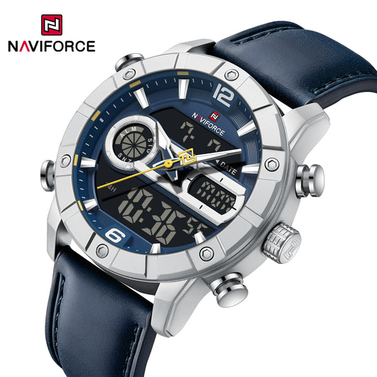 Naviforce Men Leather Double 9263