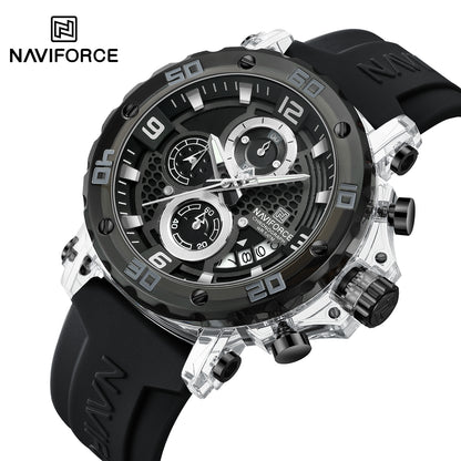 Naviforce Men Silicone Chrono 7123
