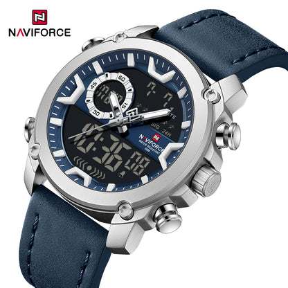 Naviforce Men Leather Double 9261