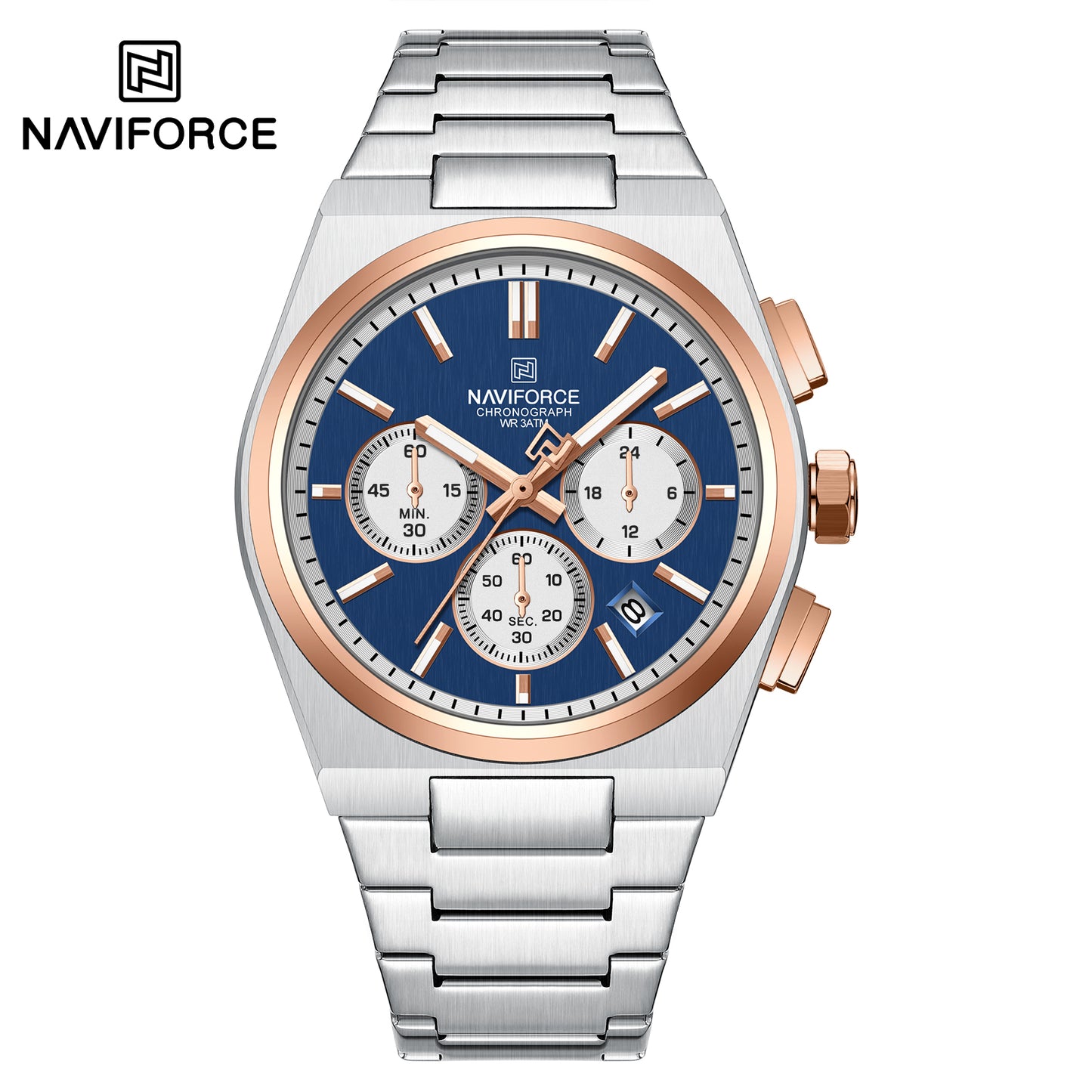 Naviforce Couple Chrono 8048