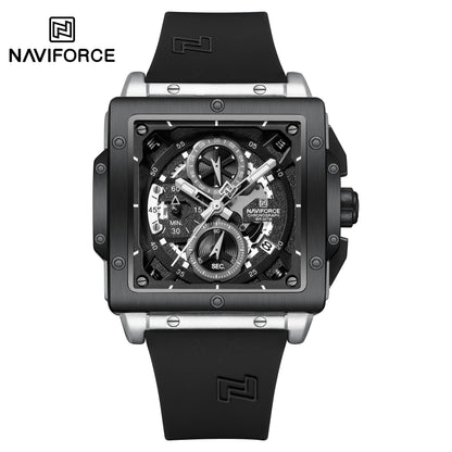 Naviforce Men Silicone Chrono 8064