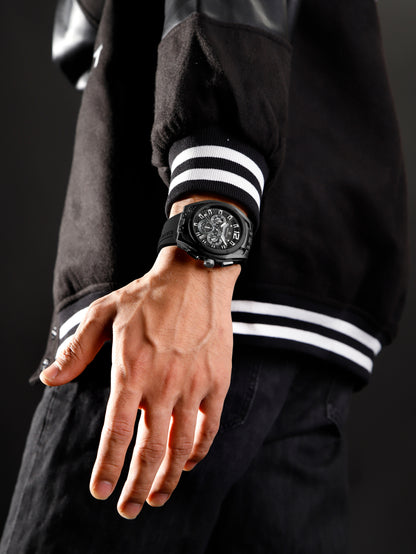 Naviforce Men Silicone Chrono 8063
