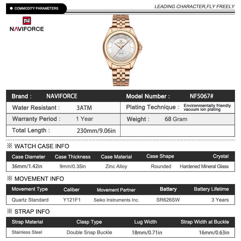 Naviforce Woman 5067