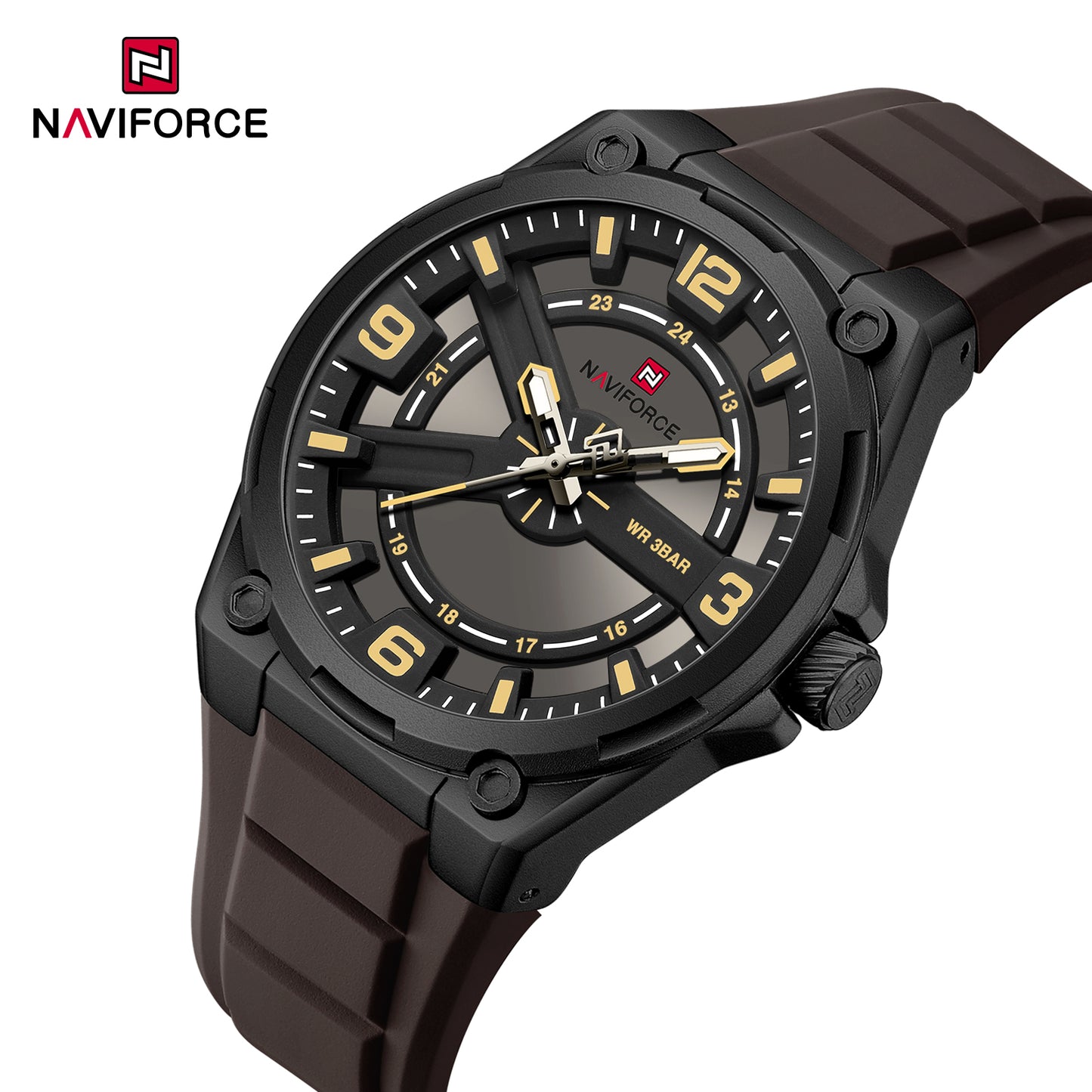 Naviforce Men Silicone 9260