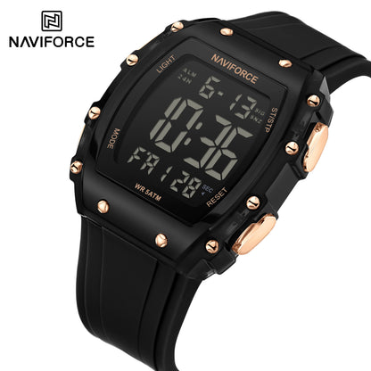 Naviforce Men Silicone 6107