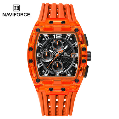 Naviforce Men Silicone Chrono 7105