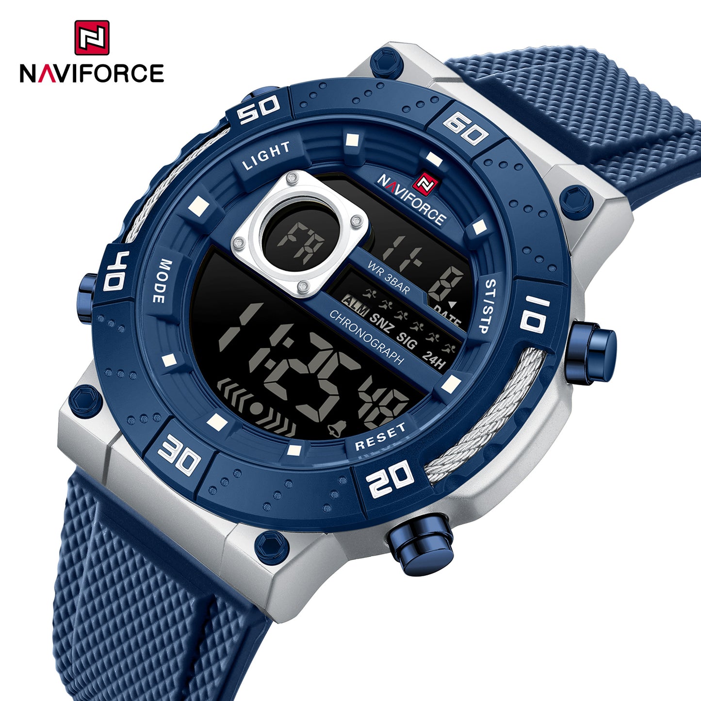 Naviforce Men Silicone 9241