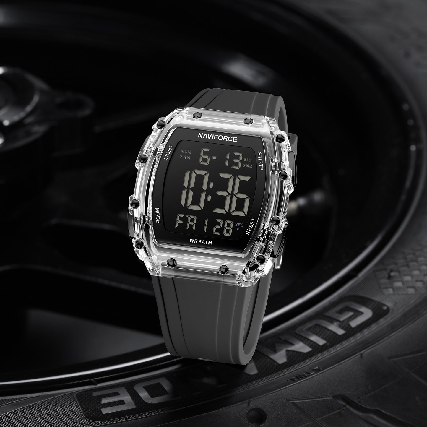 Naviforce Men Silicone 6107