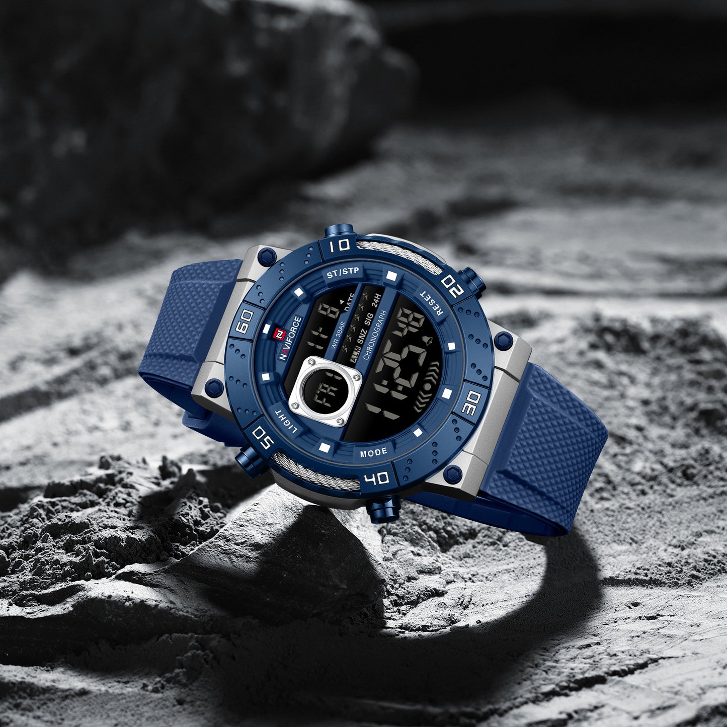 Naviforce Men Silicone 9241