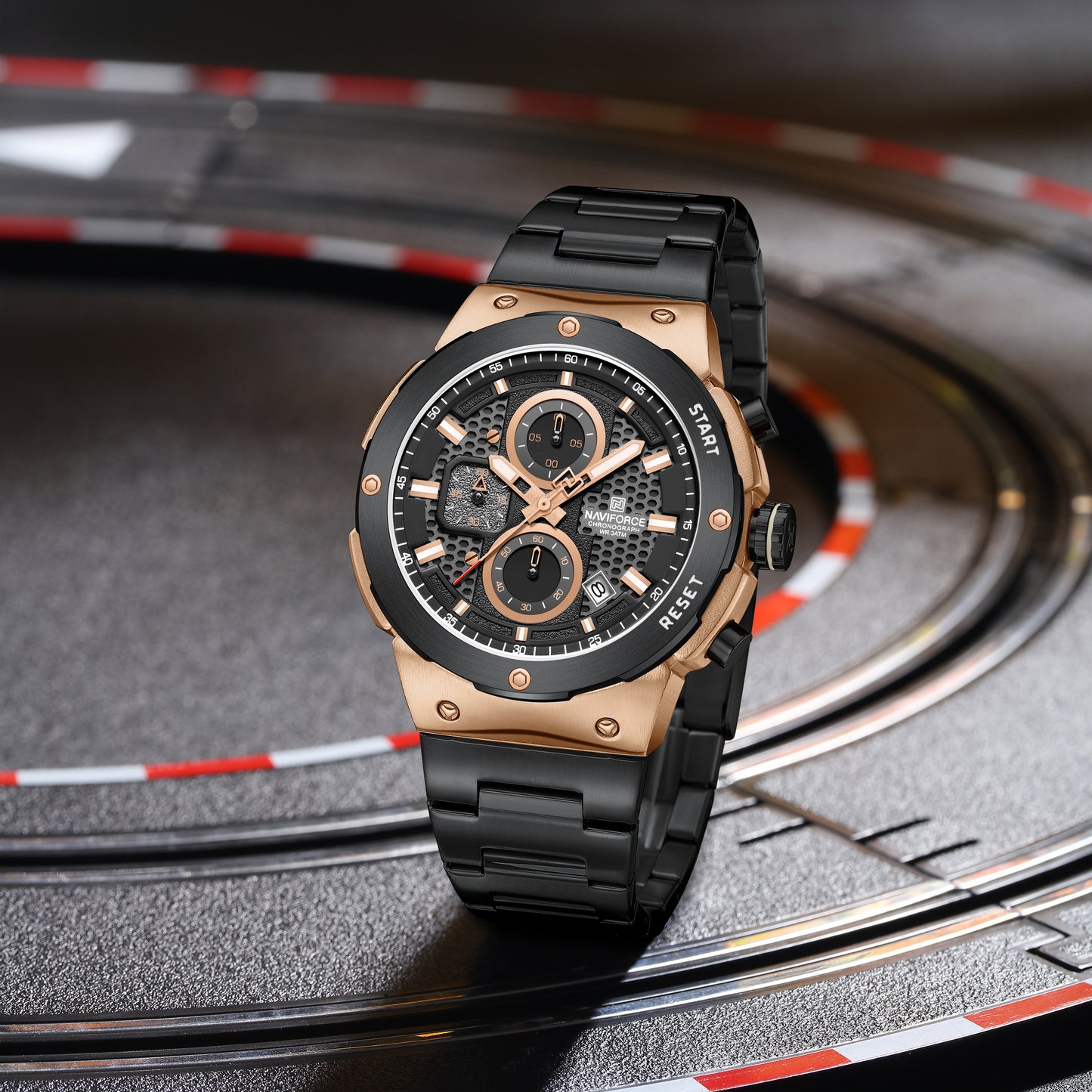 Naviforce Men Chrono 8072