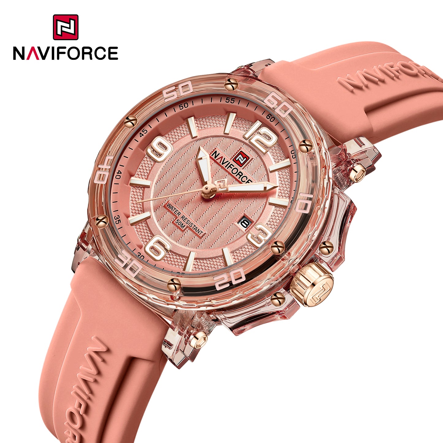 Naviforce Woman Silicone 7125