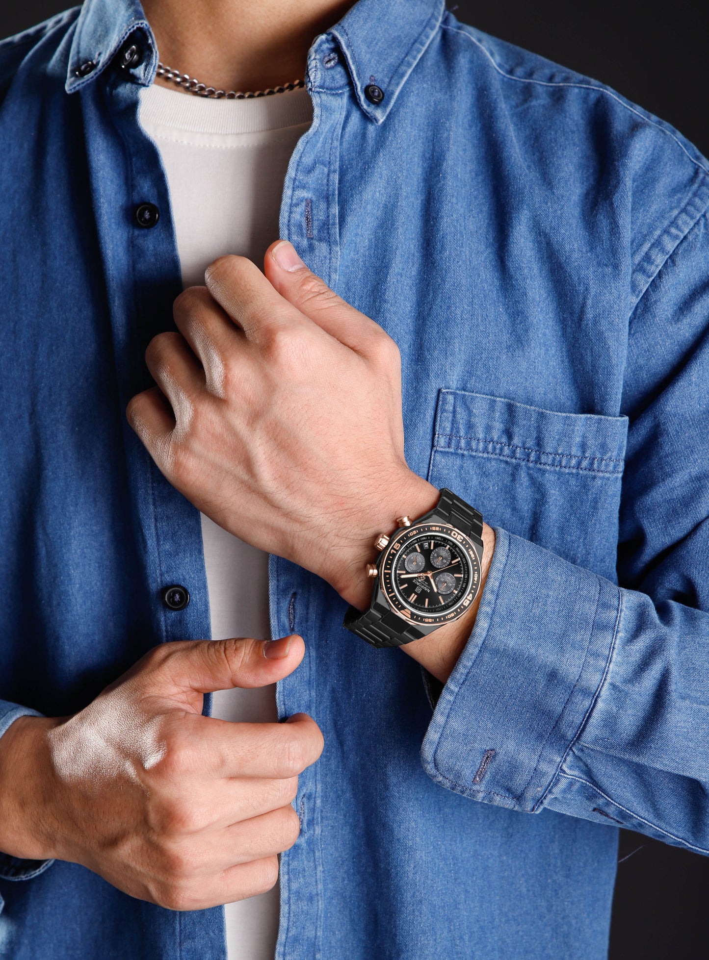 Naviforce Men Chrono 8049