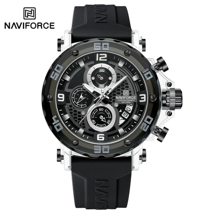 Naviforce Men Silicone Chrono 7123