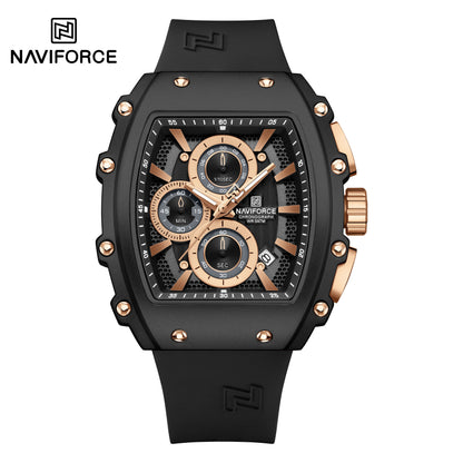 Naviforce Men Silicone Chrono 8070