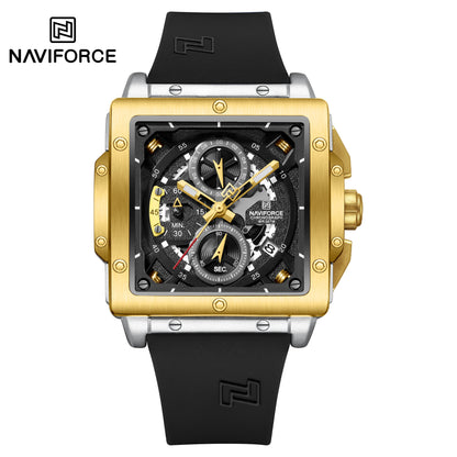 Naviforce Men Silicone Chrono 8064