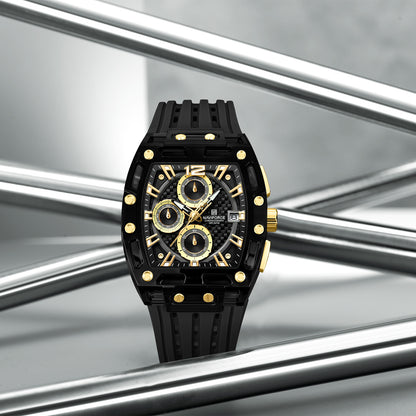 Naviforce Men Silicone Chrono 7105