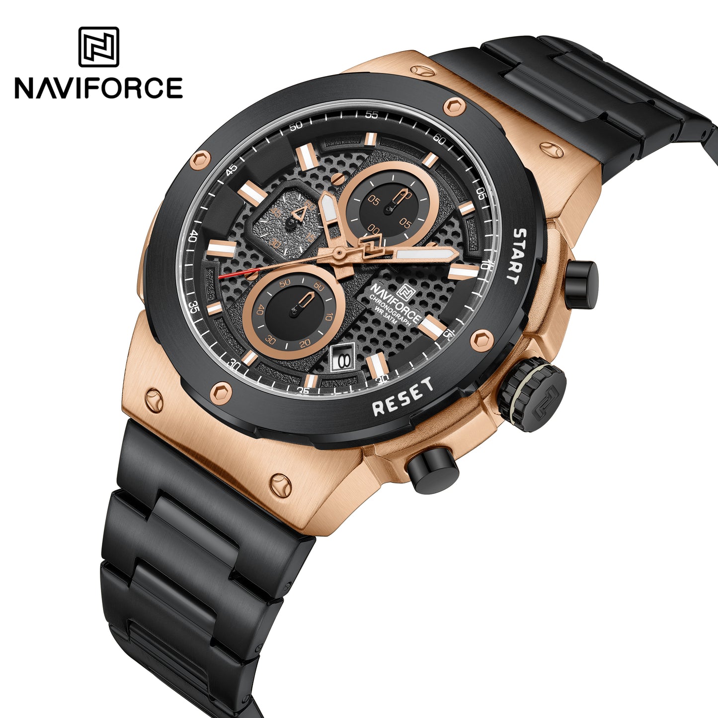 Naviforce Men Chrono 8072