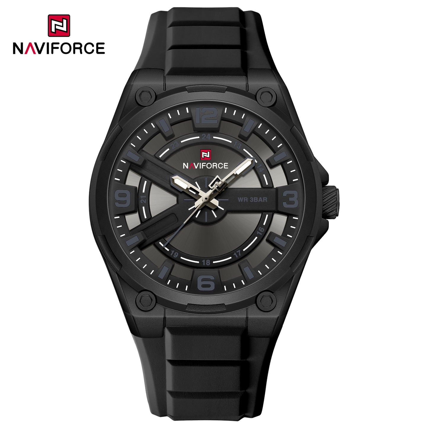 Naviforce Men Silicone 9260