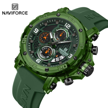 Naviforce Men Silicone Chrono 7123