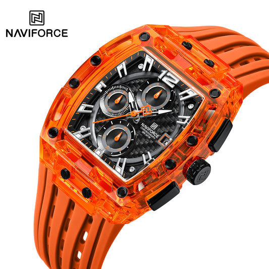 Naviforce Men Silicone Chrono 7105