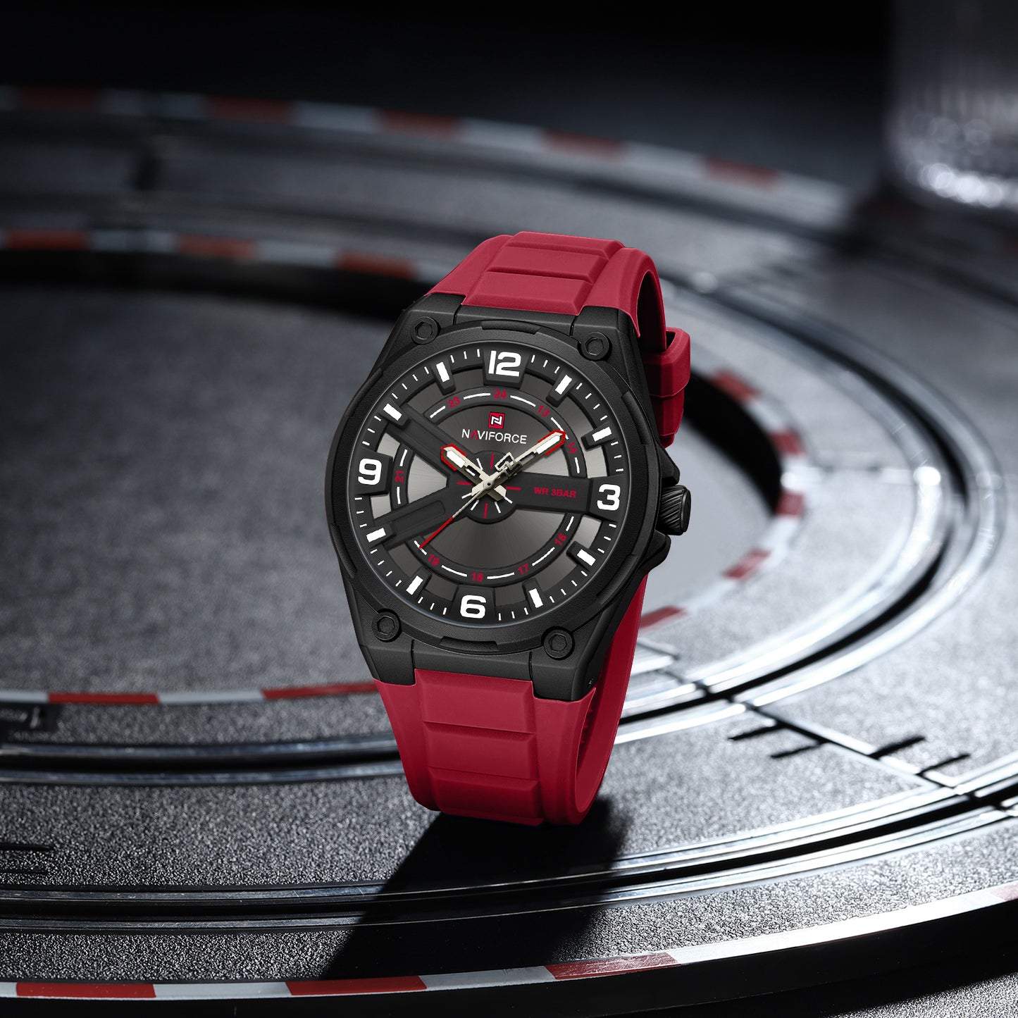 Naviforce Men Silicone 9260
