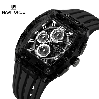 Naviforce Men Silicone Chrono 7105